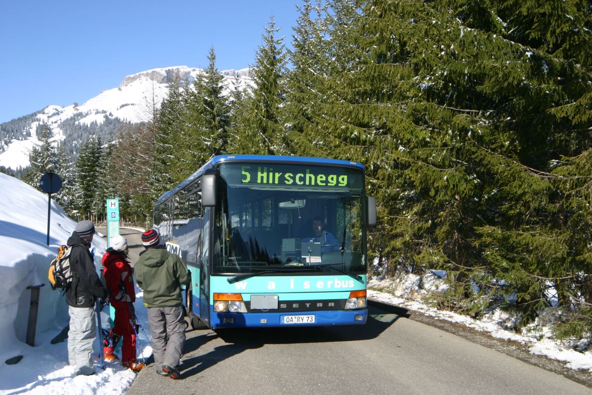 Walserbus im Kleinwalsertal 