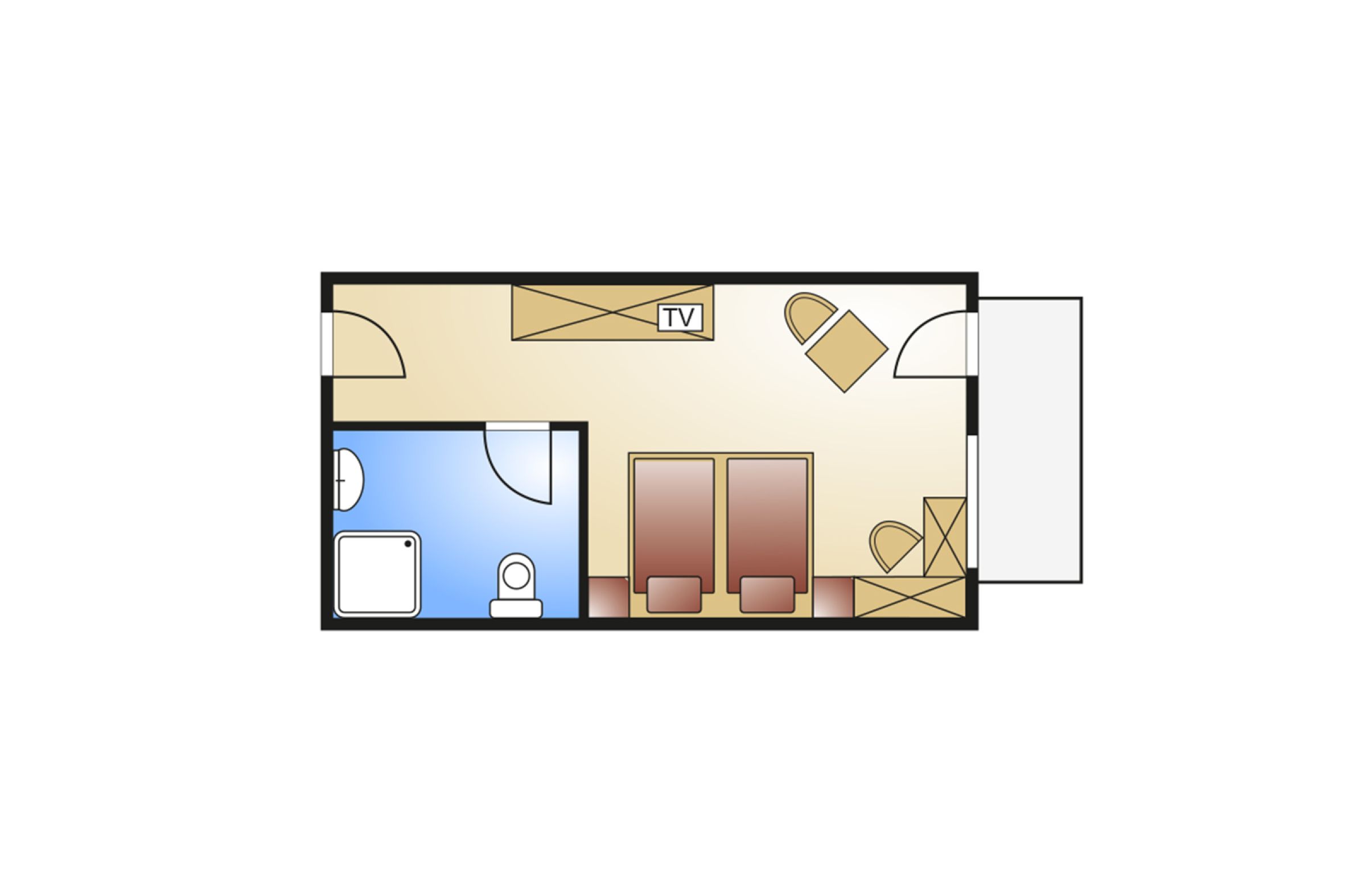 Doppelzimmer Alpenrose im Hotel Bellevue im Kleinwalsertal Doppelzimmer Alpenrose im Hotel Bellevue im Kleinwalsertal
