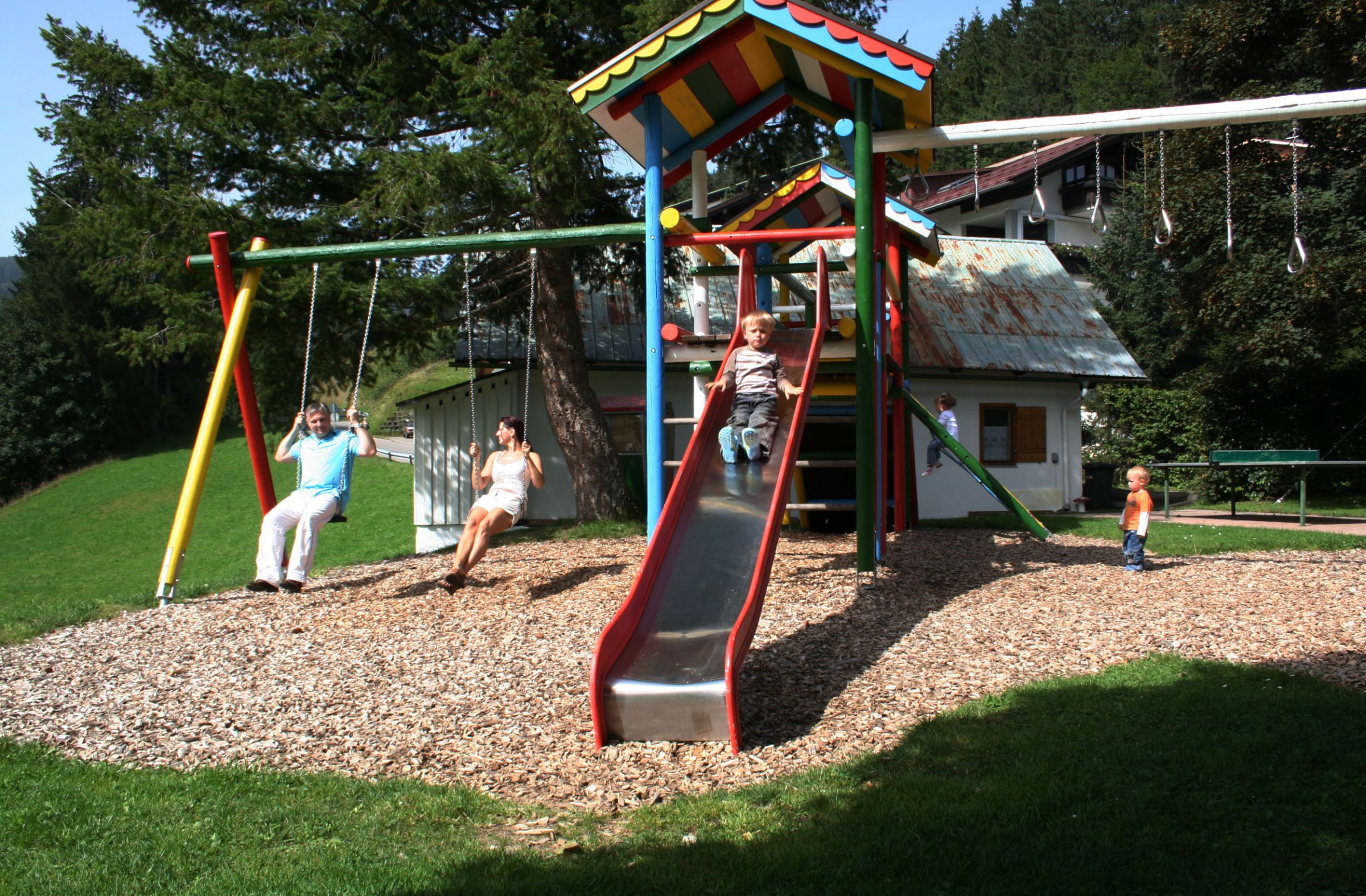 Spielplatz im Hotel Bellevue in Riezlern 