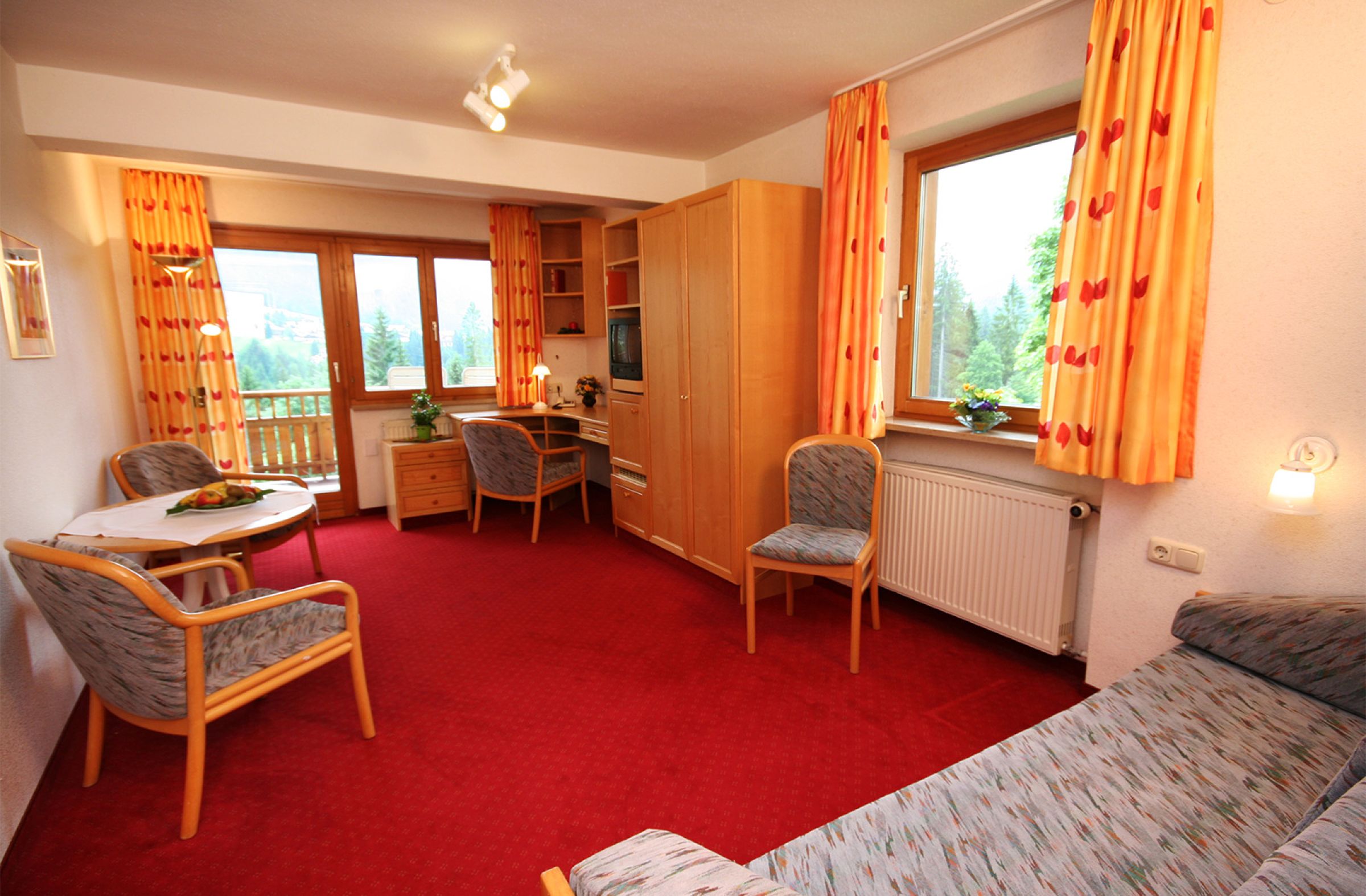 Suite Silberdistel im Hotel Bellevue in Riezlern im Kleinwalsertal 